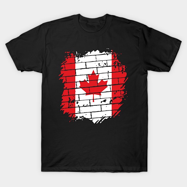 Canada T-Shirt by JKFDesigns